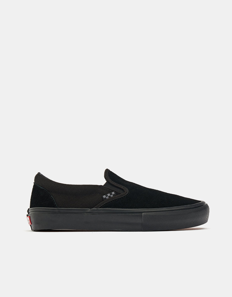 Vans Skate Slip-On Shoes - Black/Black