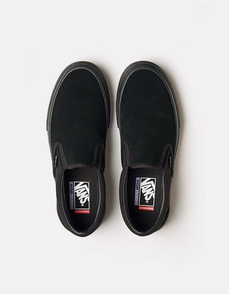 Vans Skate Slip-On Shoes - Black/Black