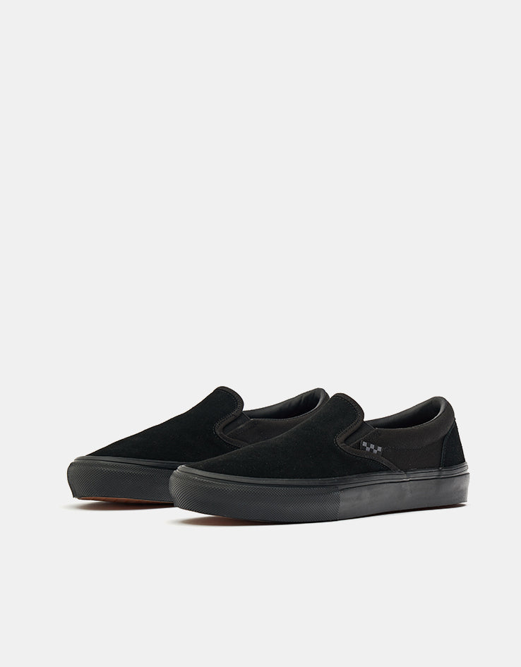 Vans Skate Slip-On Shoes - Black/Black