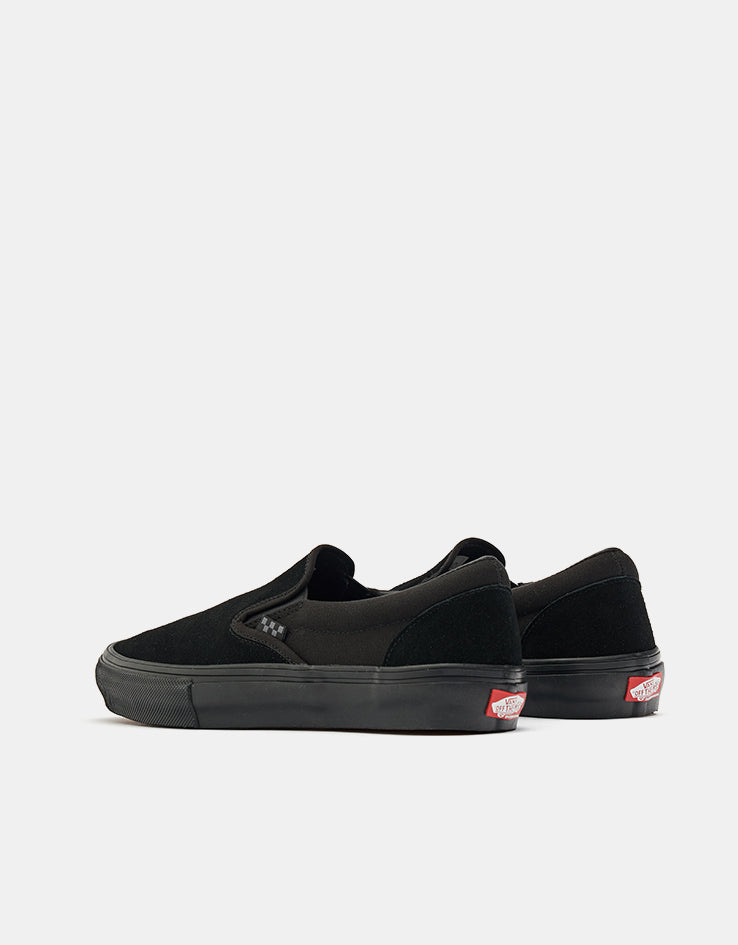 Vans Skate Slip-On Shoes - Black/Black