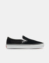Vans Skate Slip-On Shoes - Black/White