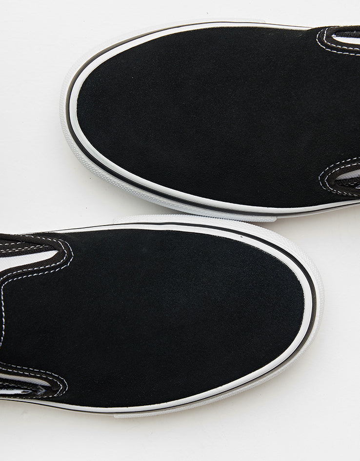 Vans Skate Slip-On Shoes - Black/White