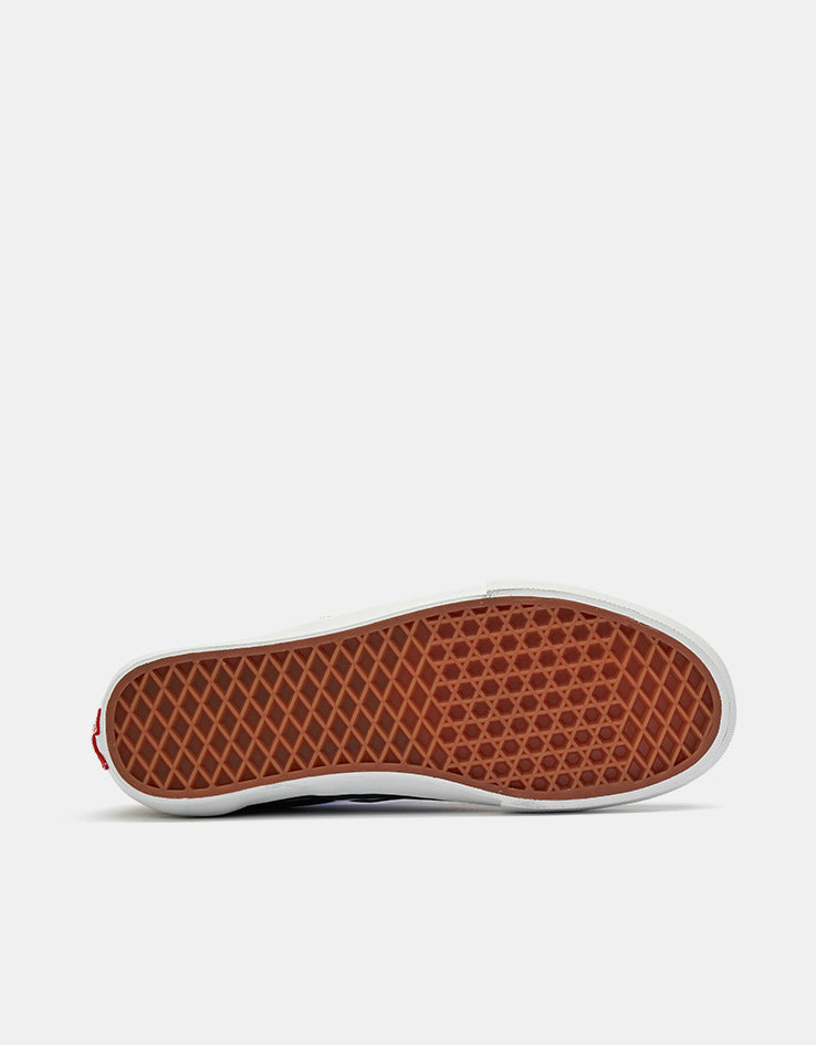 Vans Skate Slip-On Shoes - Black/White