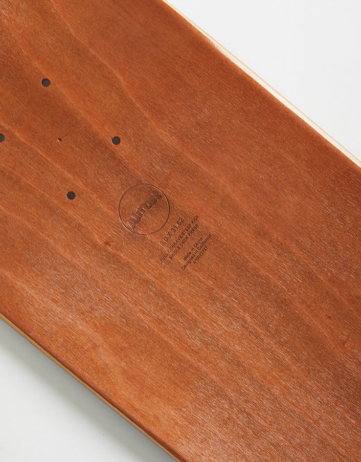 Almost Fall Off Logo HYB Skateboard Deck - 8"