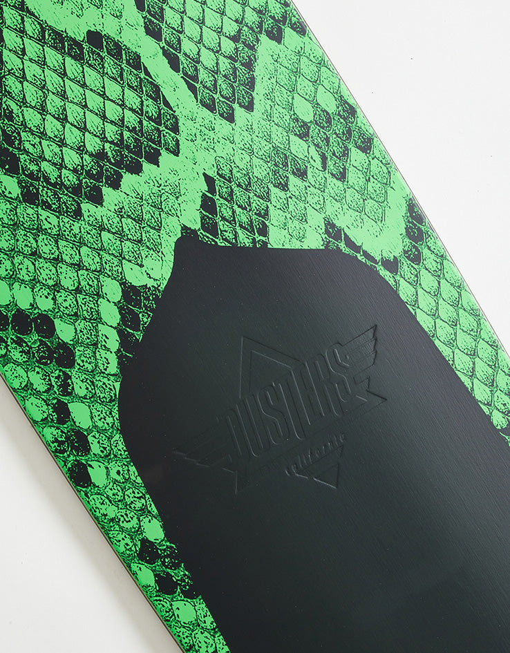 Dusters Channel Snakeskin Reverse Kingpin Longboard - 38" x 9.375"