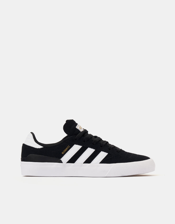 Adidas Busenitz Vulc II Skate Shoes - Core Black/White/Gum