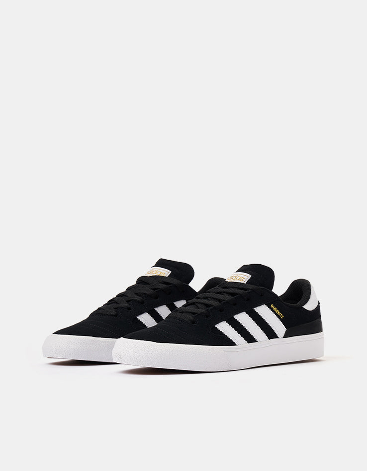 Adidas Busenitz Vulc II Skate Shoes - Core Black/White/Gum