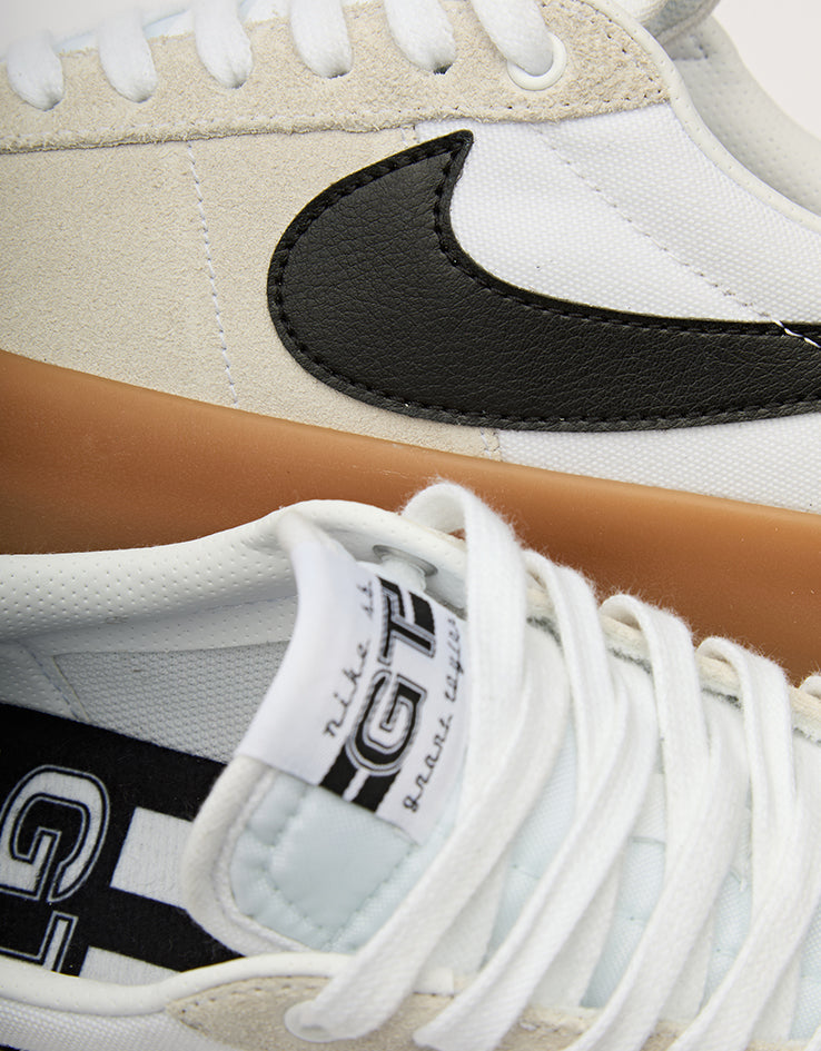 Nike SB Zoom Blazer Low Pro GT Skate Shoes - White/Black-White-White