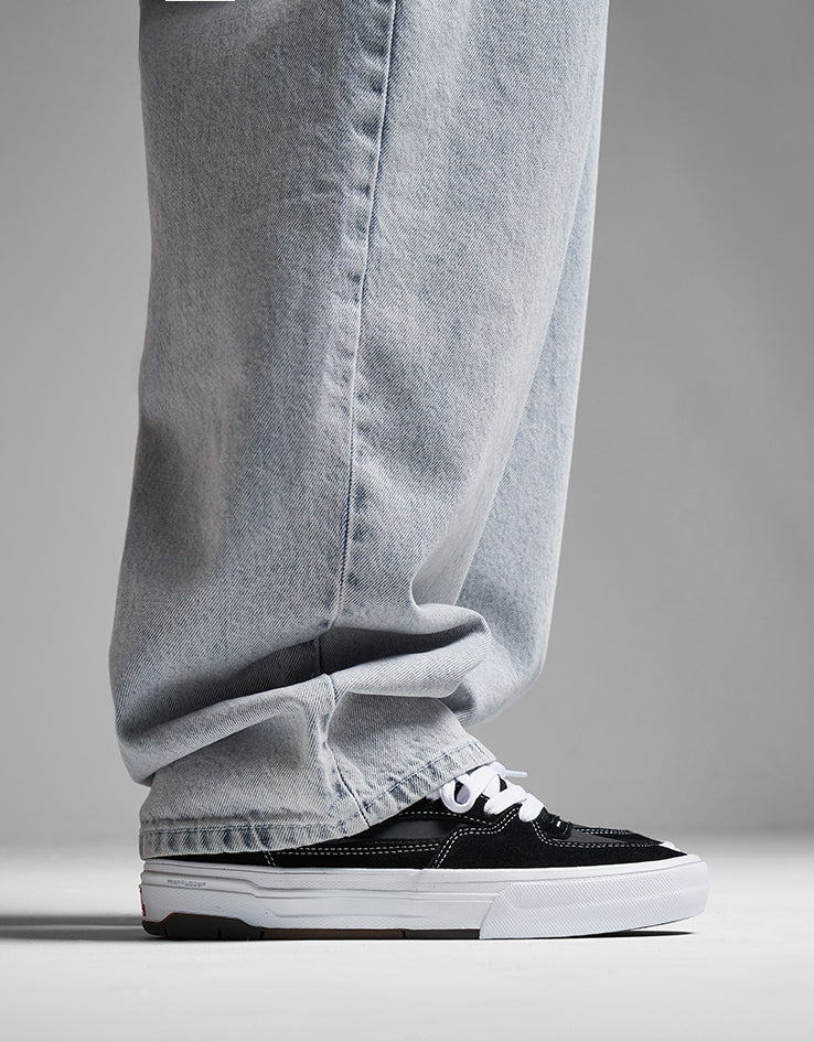 Route One Super Baggy Denim Jeans - Stone Wash