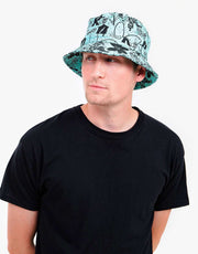 Route One Doodle Bucket Hat - Mint