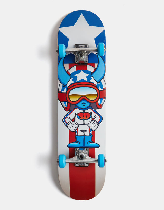 Speed Demons Stars Complete Skateboard - 7.75"