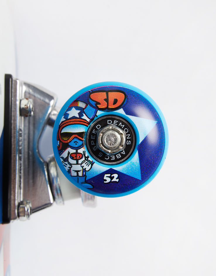 Speed Demons Stars Complete Skateboard - 7.75"