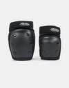 REKD Heavy Duty Junior Double Pad Set - Black/Black