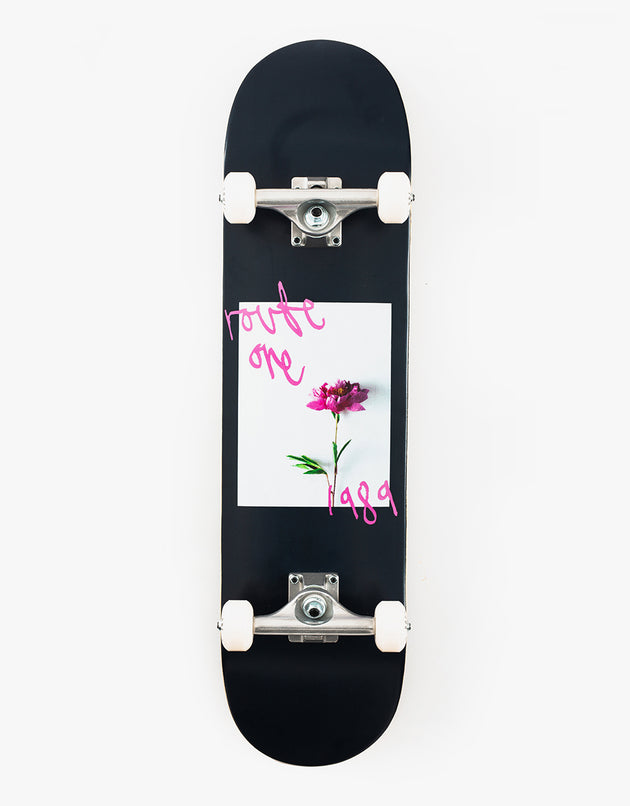 Route One Chrysanths Complete Skateboard - 8"