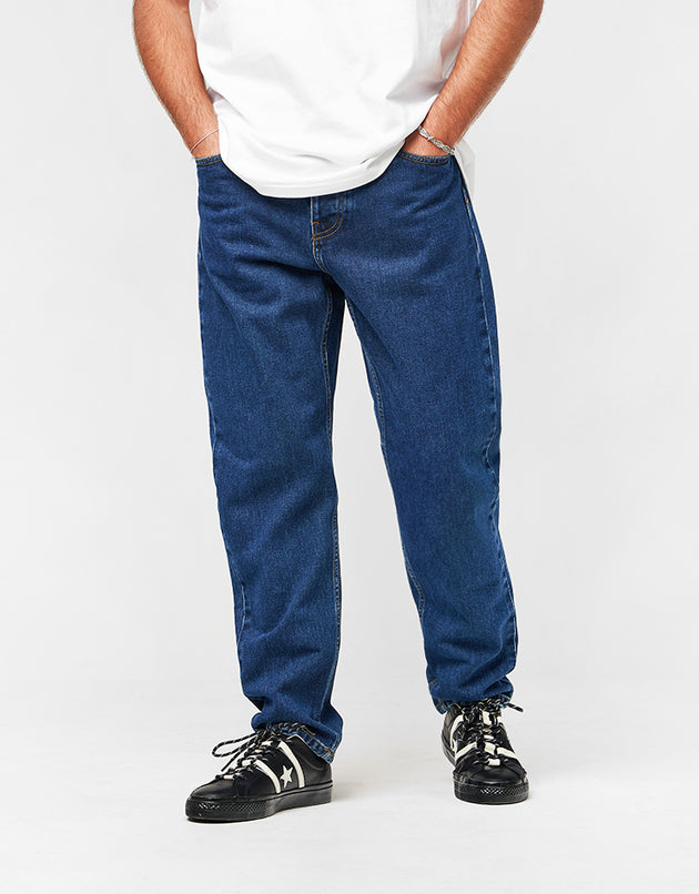 Carhartt WIP Newel Pant - Blue (Stone Washed)