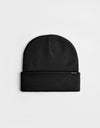 Route One Recycled Fisherman Beanie - Black