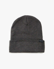 Route One Recycled NY Cuff Beanie - Slate Grey