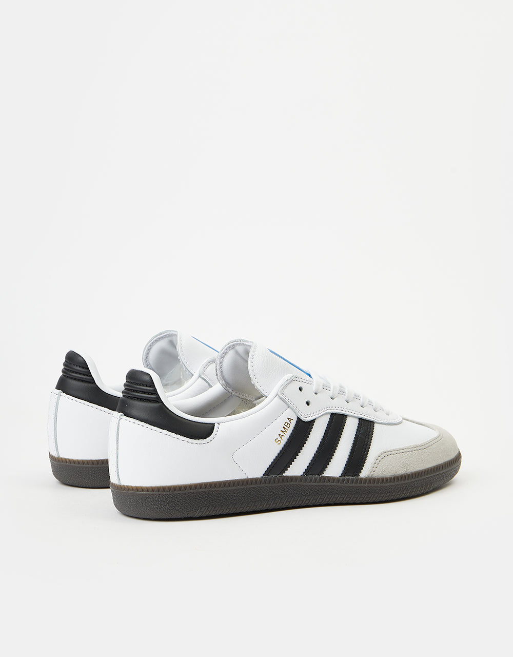 adidas Samba ADV Skate Shoes - White/Core Black/Gum