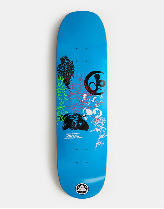 Welcome Flash on Moontrimmer 2.0 Skateboard Deck - 8.5"