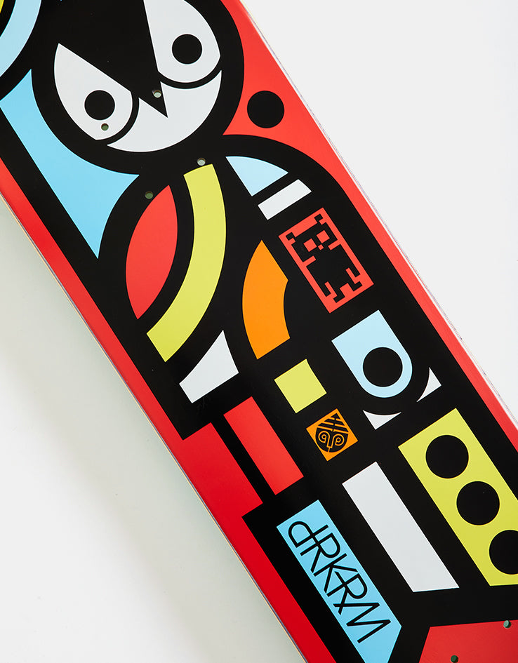 Darkroom Sculpture Red Skateboard Deck - 8.125"