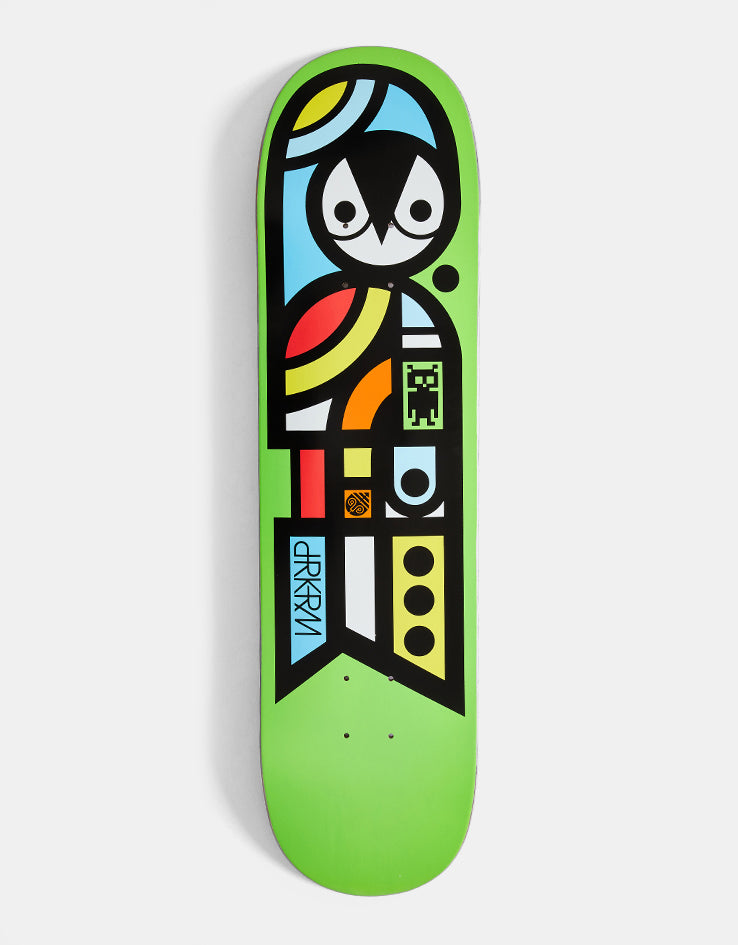 Darkroom Sculpture Green Skateboard Deck - 8.125"