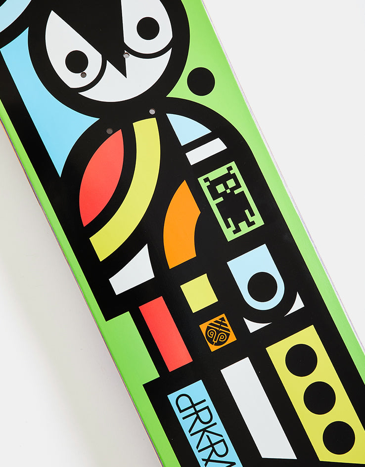 Darkroom Sculpture Green Skateboard Deck - 8.125"