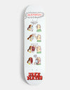 Deathwish Hayes Quarantine Skateboard Deck - 8"