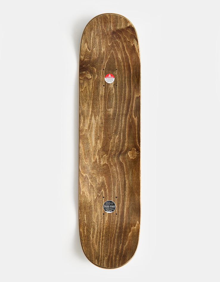 Pass Port Grapes 'Gated Series' Skateboard Deck - 8"