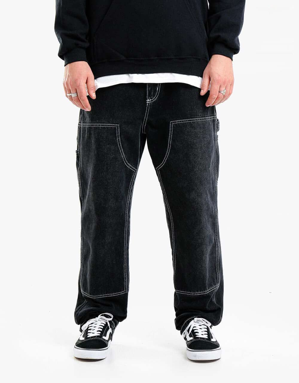 Buy Washed Black Straight 100% Cotton Authentic Jeans from Next USA