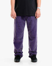 Route One Relaxed Fit Big Wale Cords - Moderate Purple