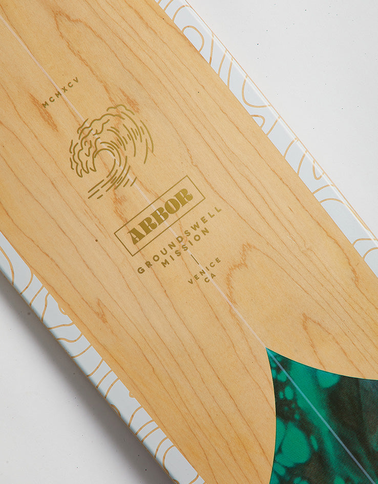 Arbor Groundswell Mission Single Kick Longboard - 35" x 8.625"