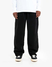 Route One Organic Baggy Pants - Black