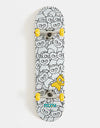 Meow Sticker Pile Complete Skateboard - 8"