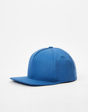 Route One Snapback Cap - Air Force Blue
