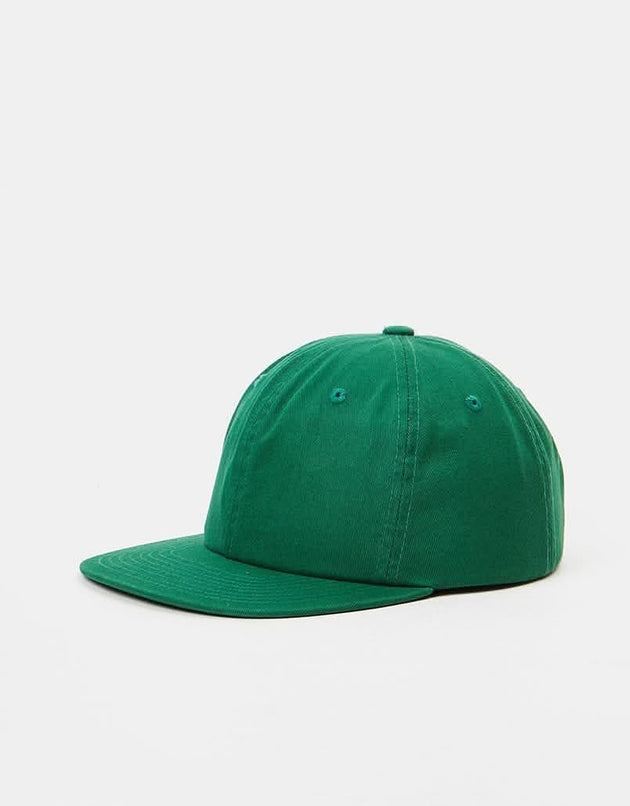 Route One 6 Panel (Unstructured) Cap - Forest Green