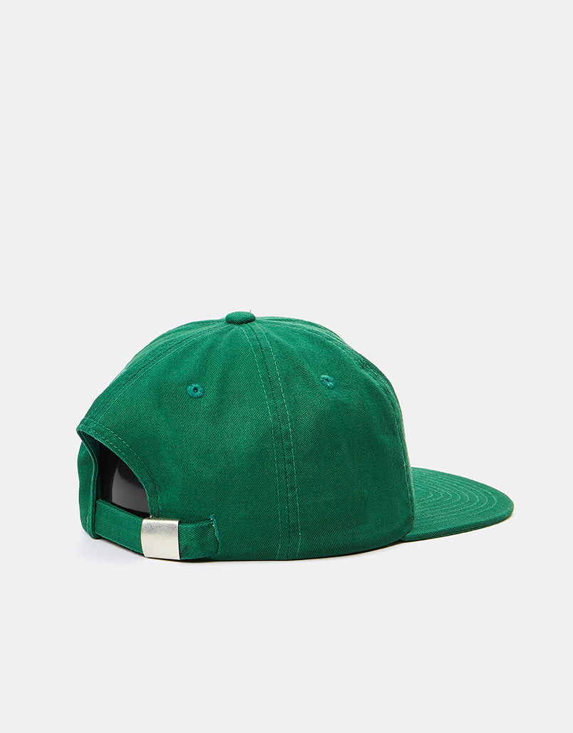 Route One 6 Panel (Unstructured) Cap - Forest Green