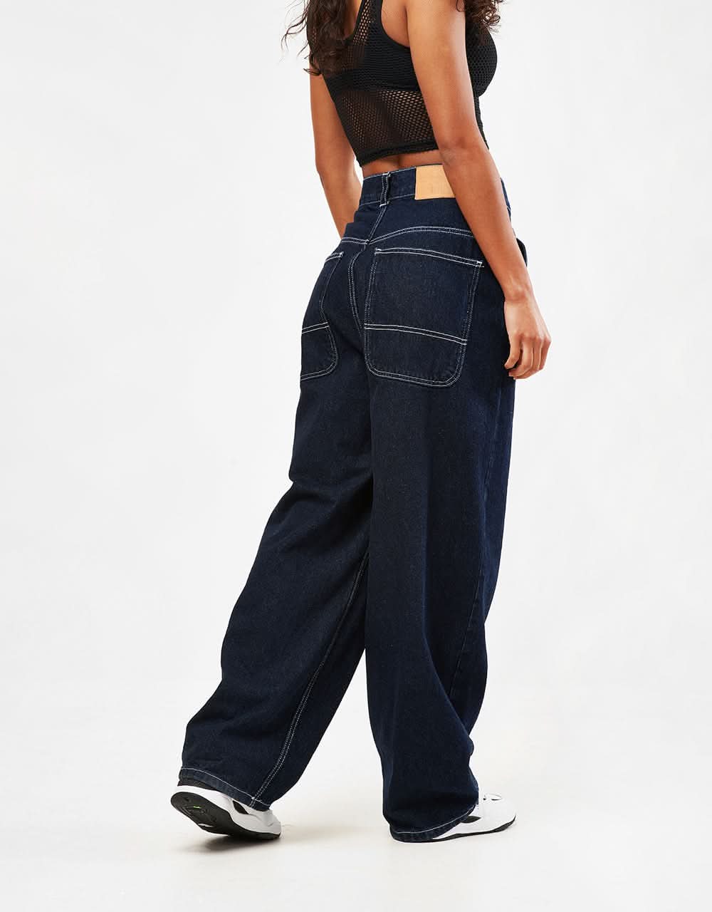 Route One Super Baggy XL Denim Jeans- Indigo