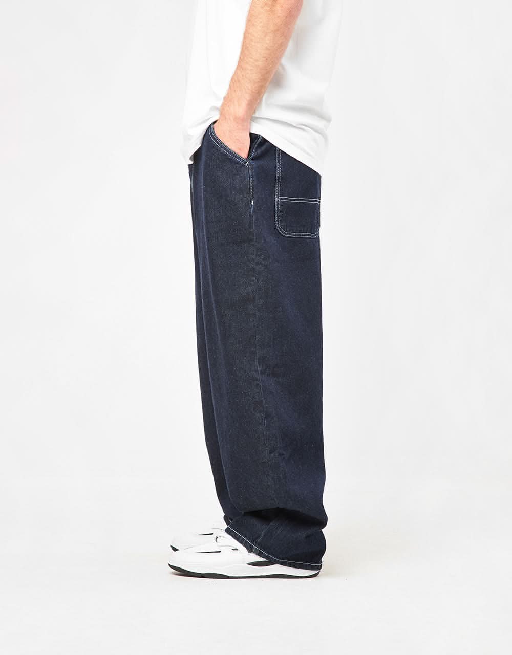 【XL】Ovy Blue Baggy Denim Pants x-tra BAGGY Denim washed blue – Homeboy