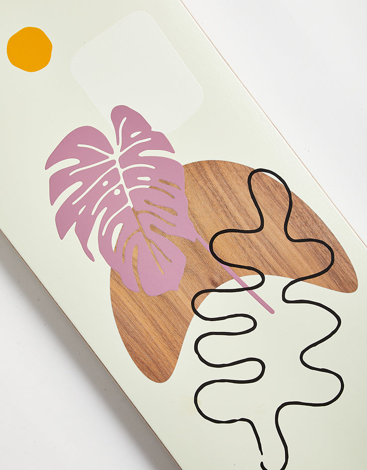 Globe Geminon 40 Rock Monstera Drop Through Longboard - 40" x 9.25"