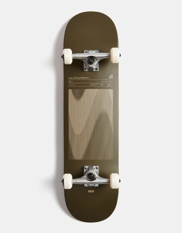 Globe G1 Lineform Olive Complete Skateboard - 8"