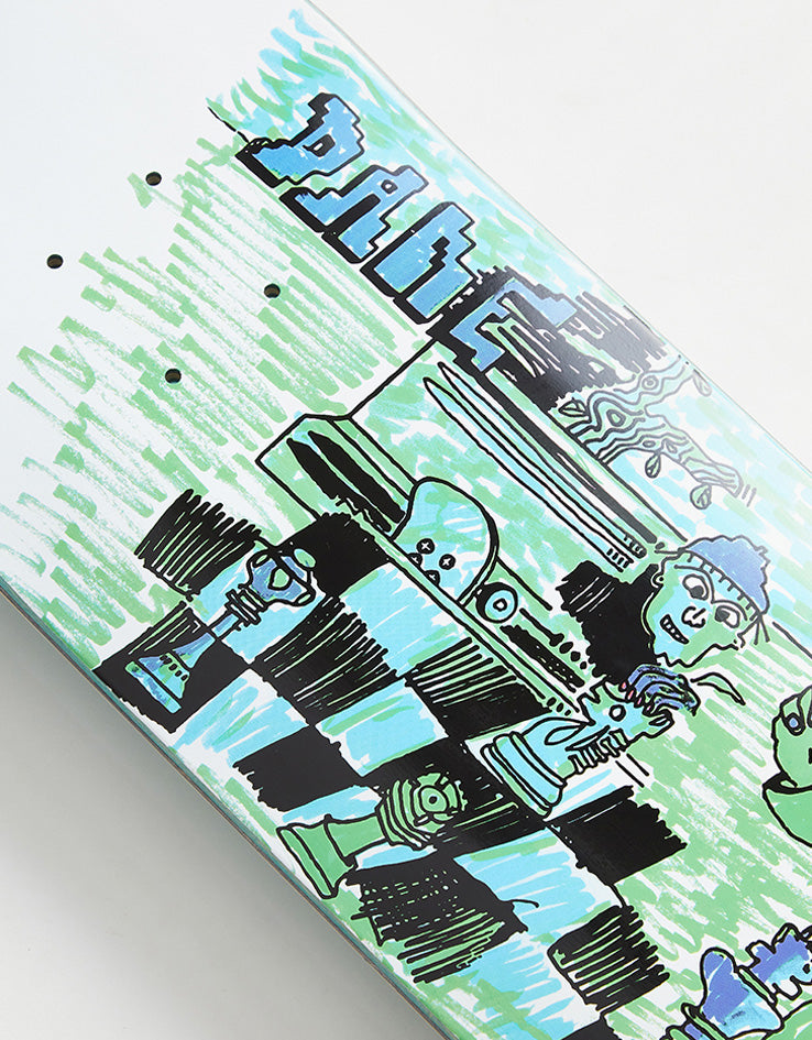 Polar Brady Checkmate Skateboard Deck - 8"