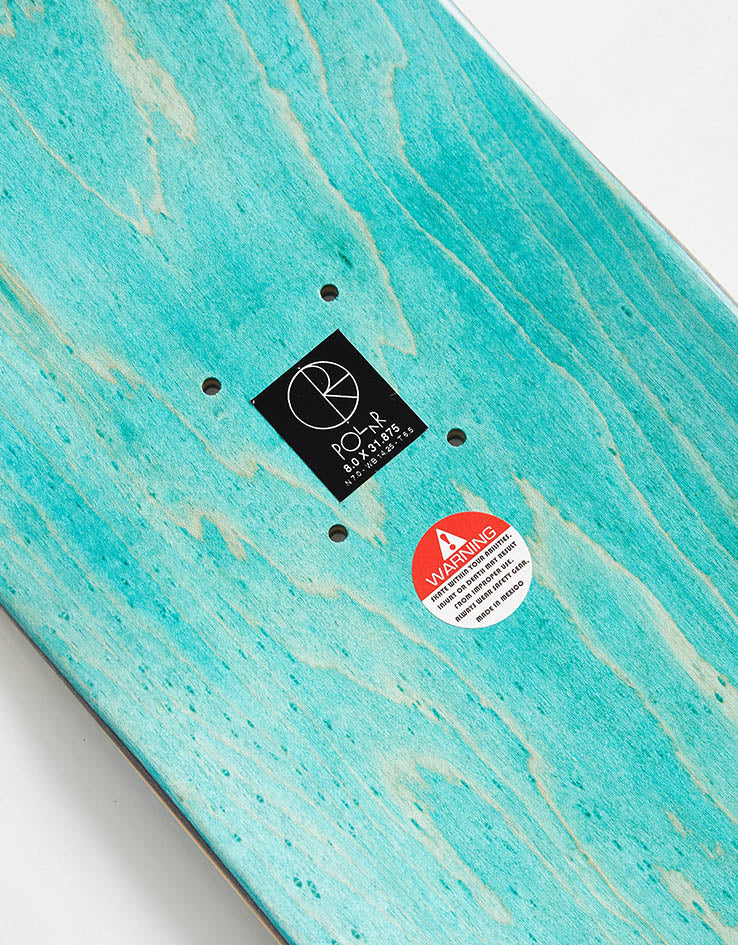 Polar Brady Checkmate Skateboard Deck - 8"