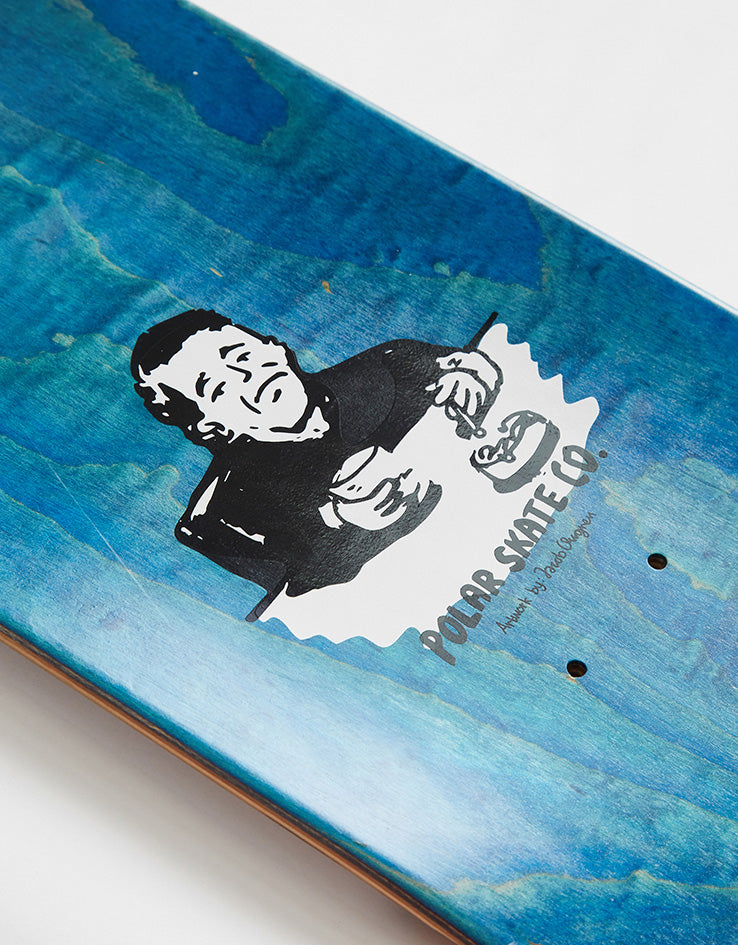 Polar Herrington Chain Smoker 2.0 Skateboard Deck - 8.25" (inc Wheel Wells)