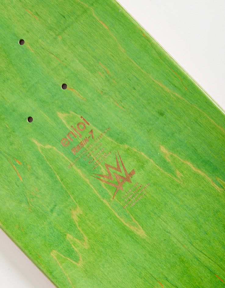 Enjoi x WWE Pilz Body Slam R7 Skateboard Deck - 8.25"