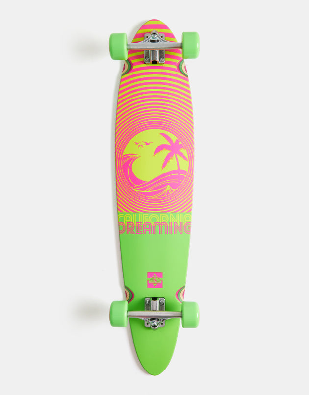 Dusters California Dreaming Pintail Longboard - 40" x 9"