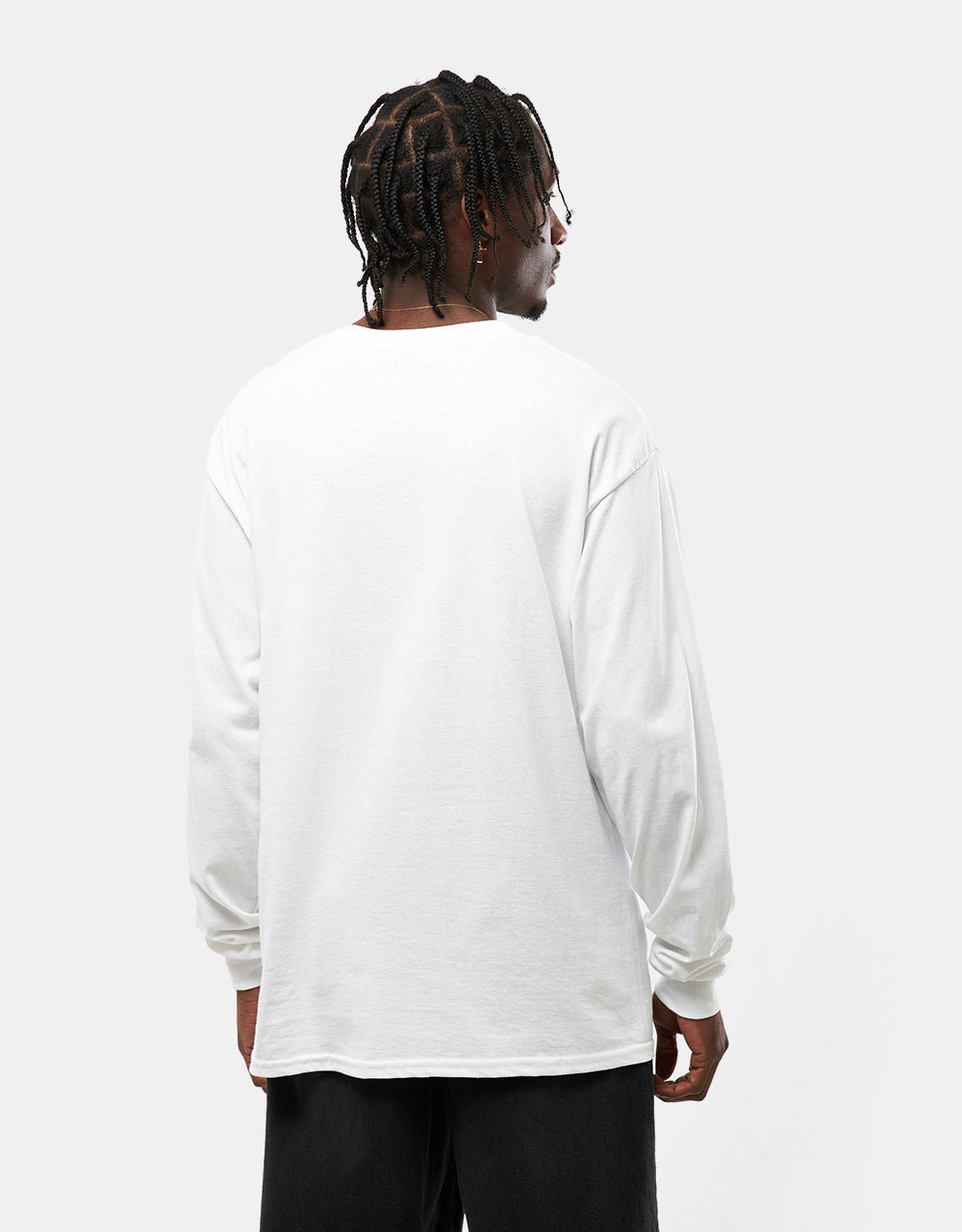 Welcome Butterfly Basic L/S T-Shirt - White