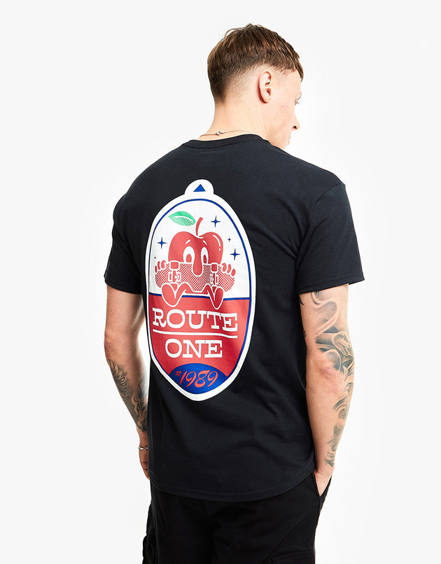 Route One Fruit One T-Shirt - Black