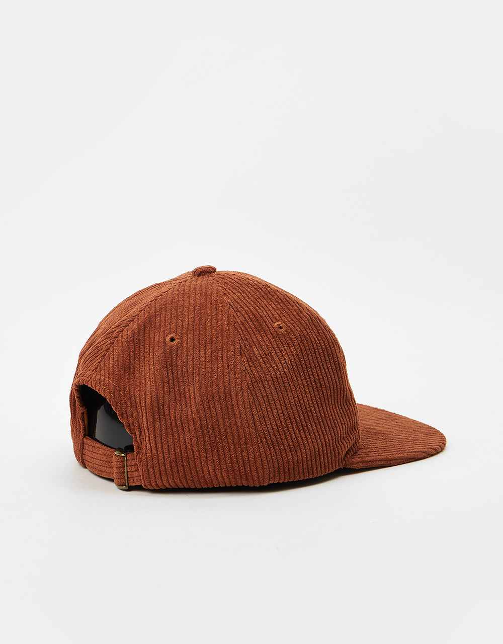 Route One Unstructured Cord 6 Panel Cap - Caramel
