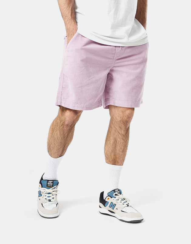 Route One Cord Pool Shorts - Lilac