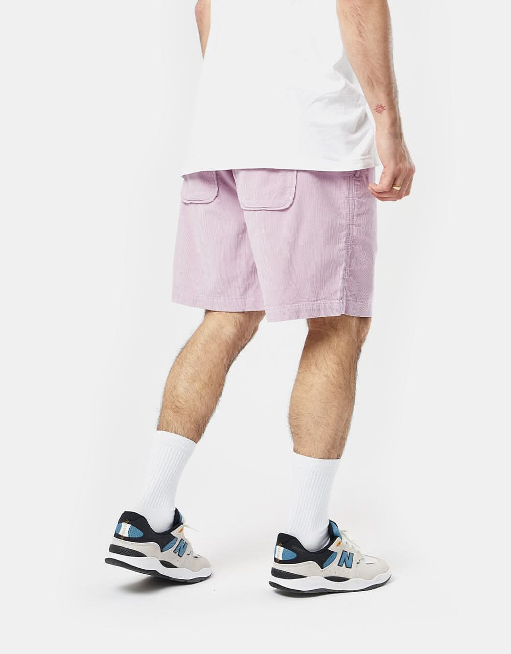 Route One Cord Pool Shorts - Lilac